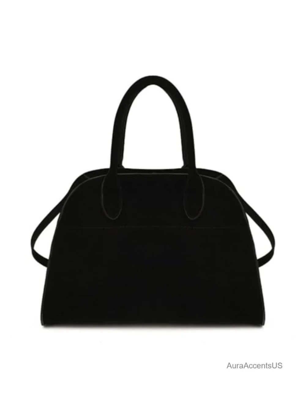 Womens Suede Tote Bag Faux Leather Top Handle Satchel Retro Shoulder Bag